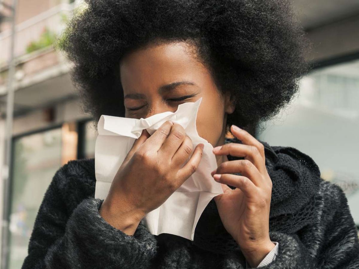 Cold weather nose bleed